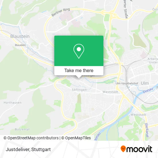 Карта Justdeliver