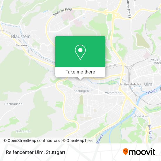Карта Reifencenter Ulm