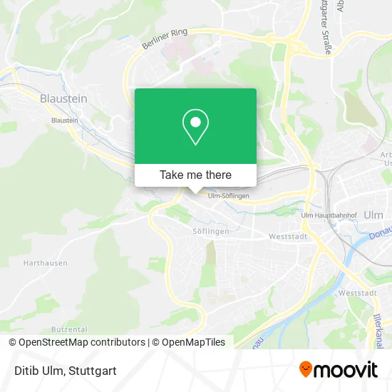Карта Ditib Ulm