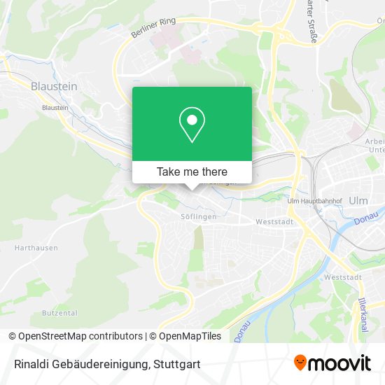 Rinaldi Gebäudereinigung map