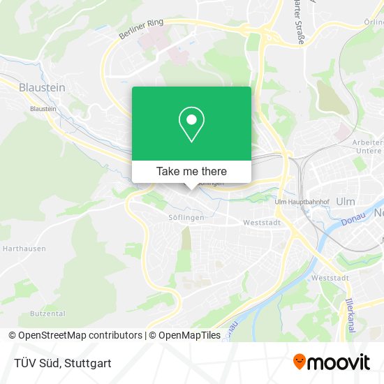 TÜV Süd map