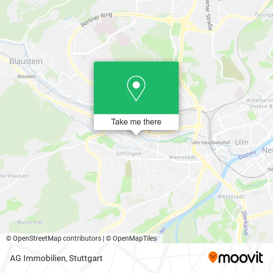 Карта AG Immobilien