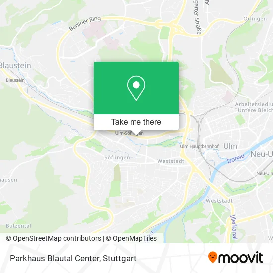 Карта Parkhaus Blautal Center