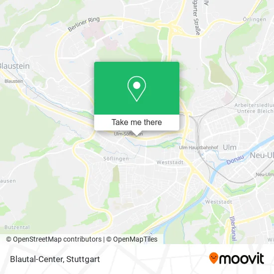 Карта Blautal-Center