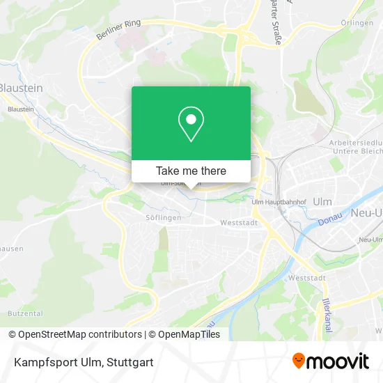 Карта Kampfsport Ulm
