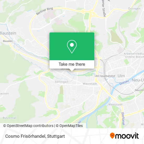 Карта Cosmo Frisörhandel