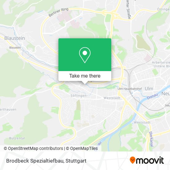 Brodbeck Spezialtiefbau map