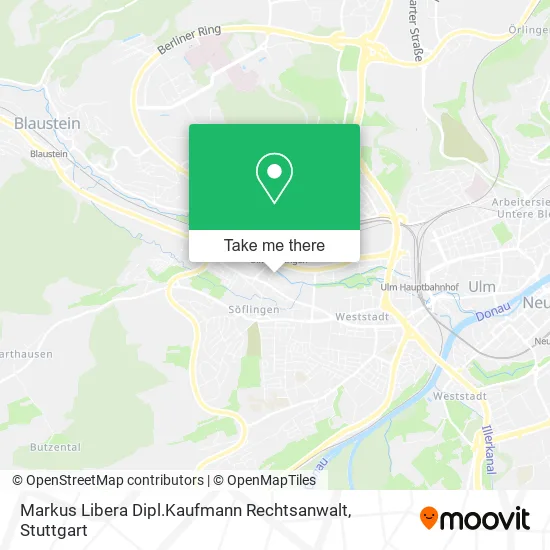 Карта Markus Libera Dipl.Kaufmann Rechtsanwalt