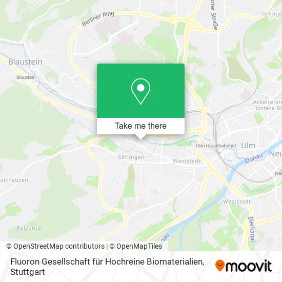 Карта Fluoron Gesellschaft für Hochreine Biomaterialien