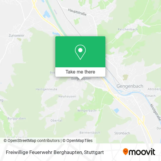 Карта Freiwillige Feuerwehr Berghaupten