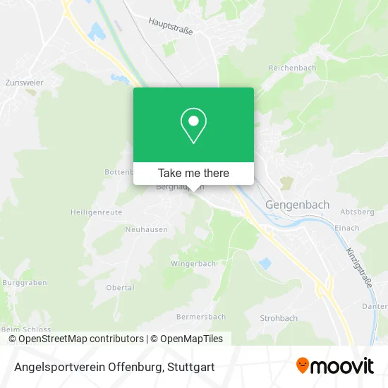 Карта Angelsportverein Offenburg