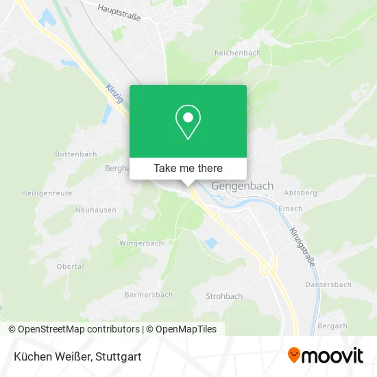Карта Küchen Weißer