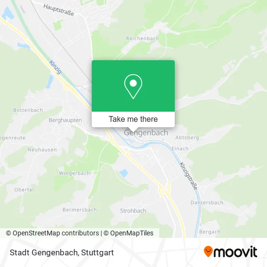 Карта Stadt Gengenbach