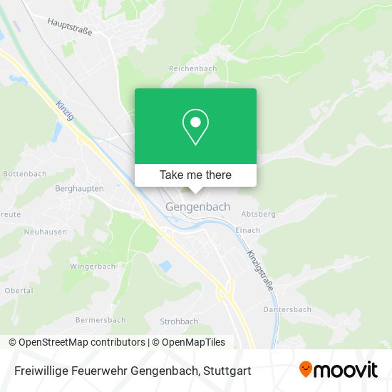 Freiwillige Feuerwehr Gengenbach map