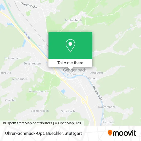 Карта Uhren-Schmuck-Opt. Buechler