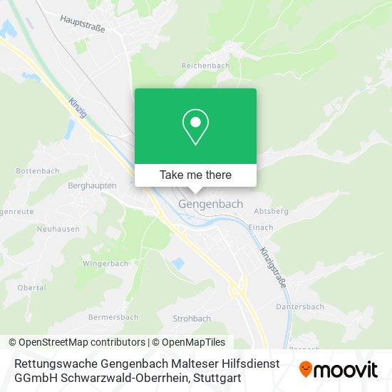 Rettungswache Gengenbach Malteser Hilfsdienst GGmbH Schwarzwald-Oberrhein map