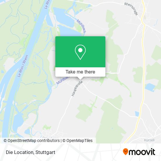 Die Location map