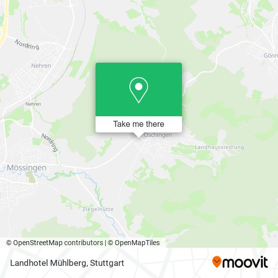 Landhotel Mühlberg map