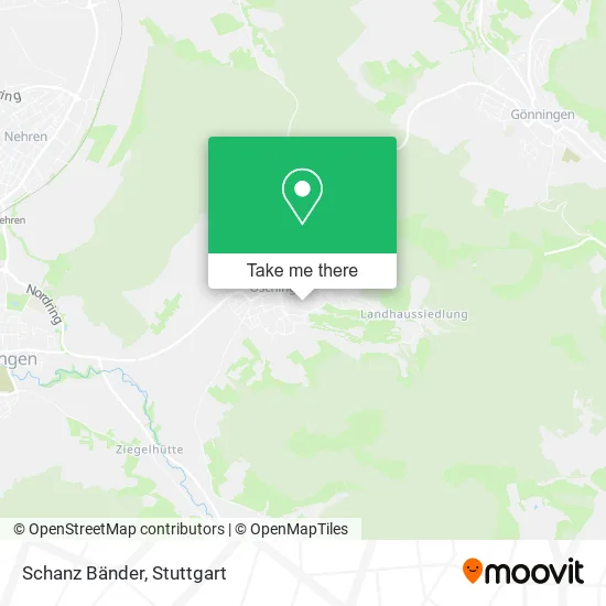 Карта Schanz Bänder