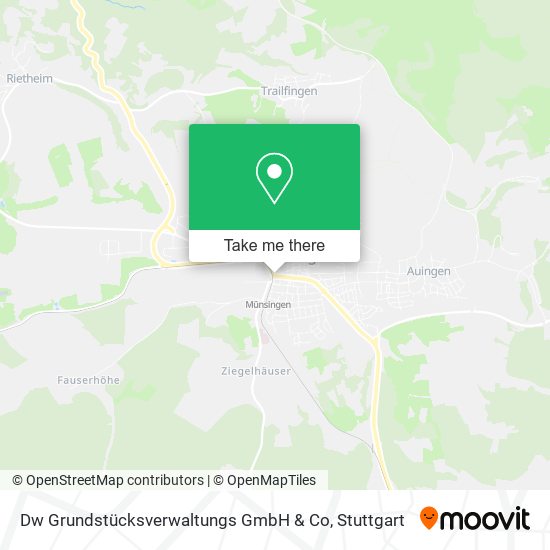 Dw Grundstücksverwaltungs GmbH & Co map