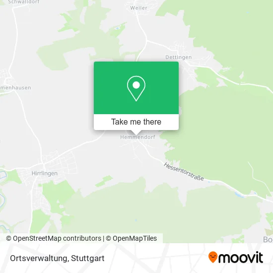 Карта Ortsverwaltung