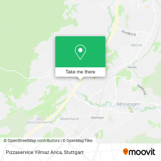 Карта Pizzaservice Yilmaz Arica