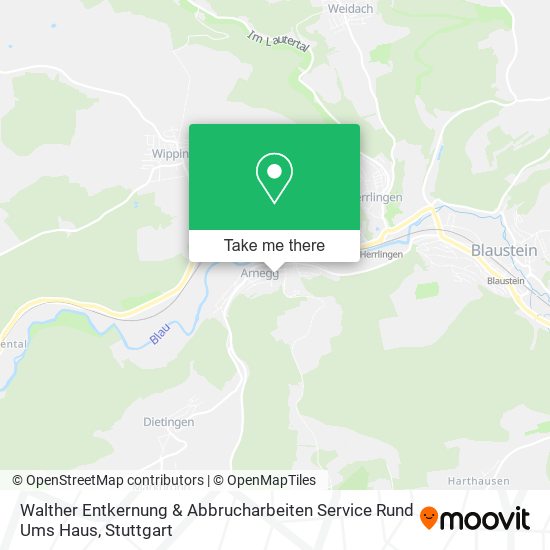 Карта Walther Entkernung & Abbrucharbeiten Service Rund Ums Haus