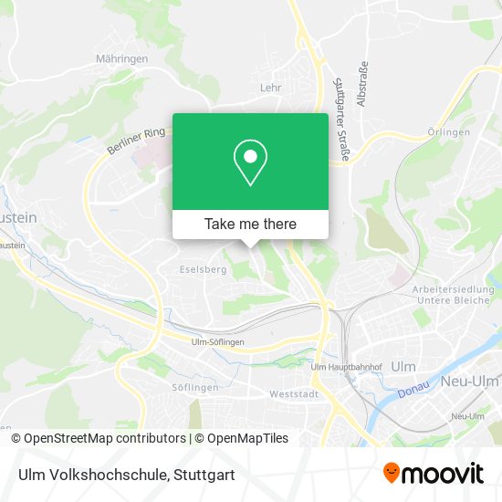 Карта Ulm Volkshochschule