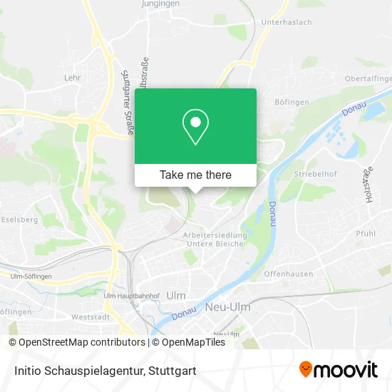 Карта Initio Schauspielagentur