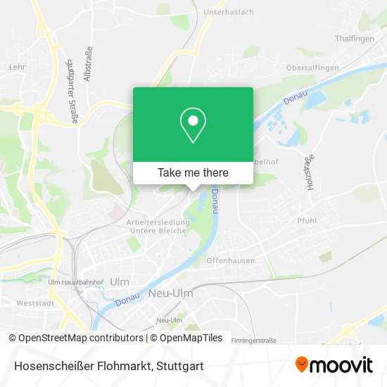 Hosenscheißer Flohmarkt map