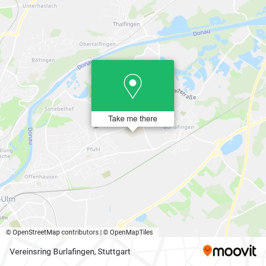 Карта Vereinsring Burlafingen