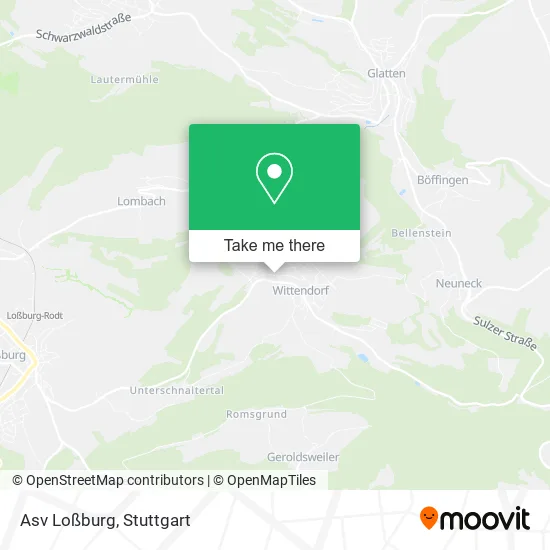 Карта Asv Loßburg