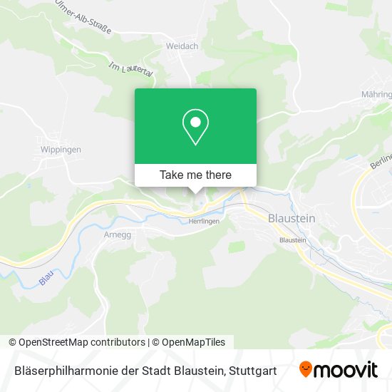 Bläserphilharmonie der Stadt Blaustein map