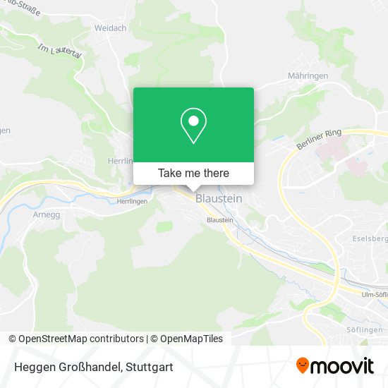 Карта Heggen Großhandel
