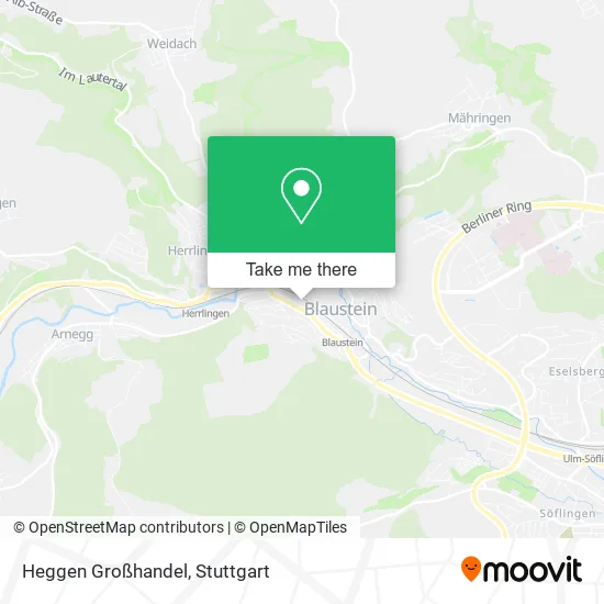 Карта Heggen Großhandel