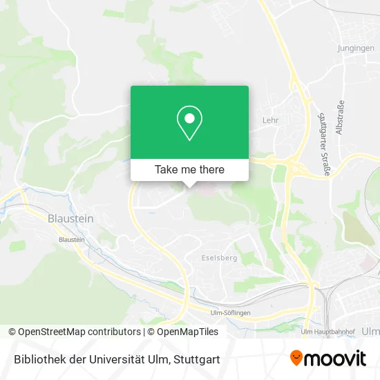 Bibliothek der Universität Ulm map