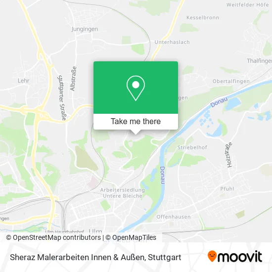 Карта Sheraz Malerarbeiten Innen & Außen
