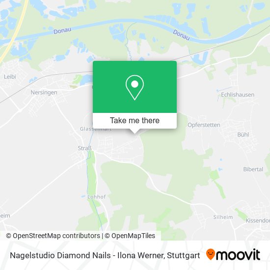 Nagelstudio Diamond Nails - Ilona Werner map