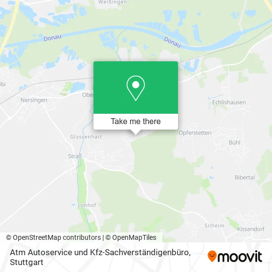 Карта Atm Autoservice und Kfz-Sachverständigenbüro