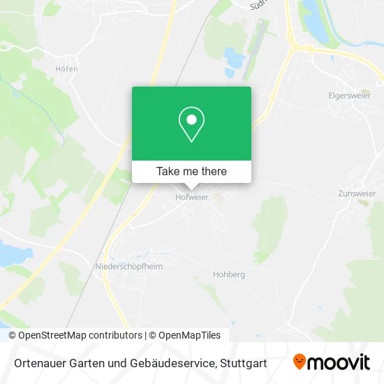 Карта Ortenauer Garten und Gebäudeservice