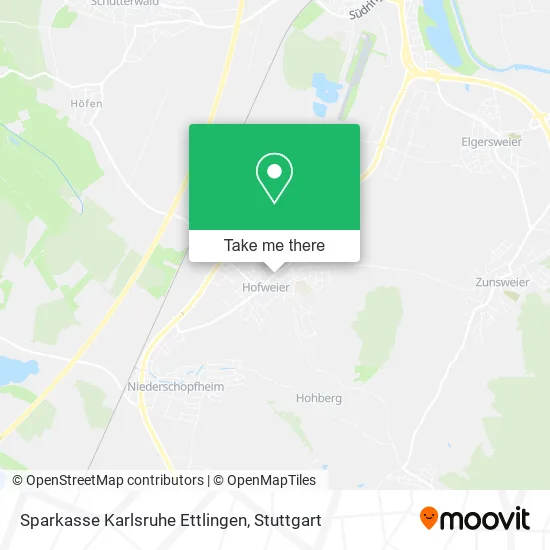 Карта Sparkasse Karlsruhe Ettlingen