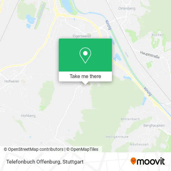 Карта Telefonbuch Offenburg