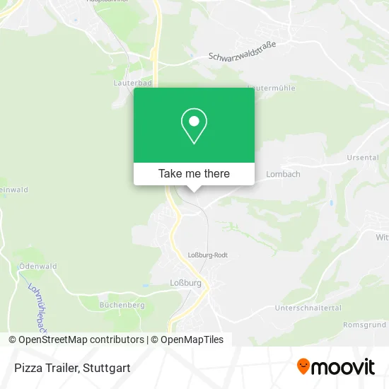 Карта Pizza Trailer