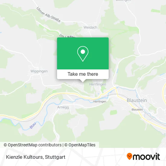 Карта Kienzle Kultours