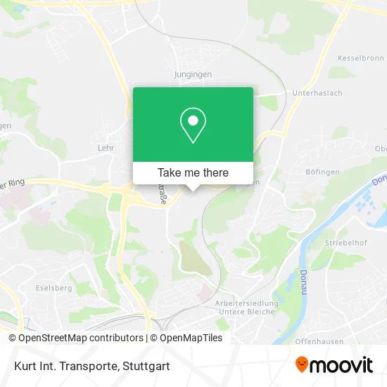 Карта Kurt Int. Transporte