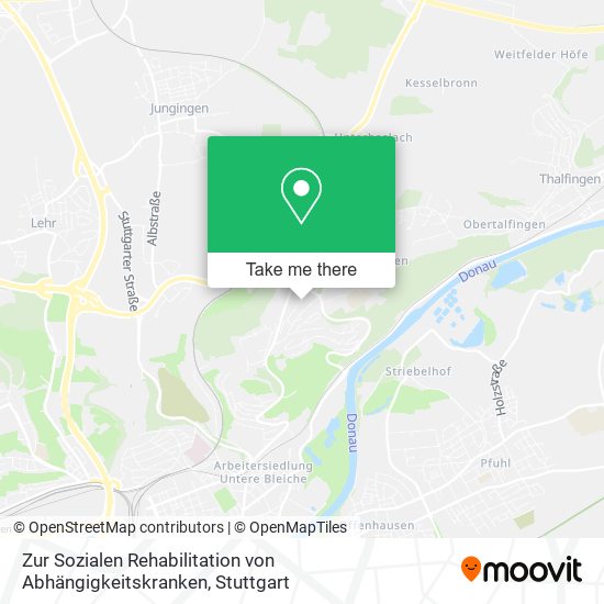 Zur Sozialen Rehabilitation von Abhängigkeitskranken map