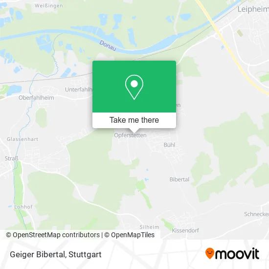 Карта Geiger Bibertal