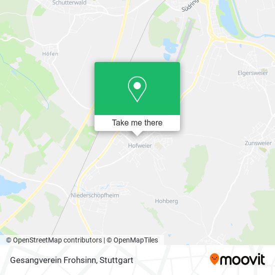 Карта Gesangverein Frohsinn