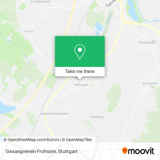 Карта Gesangverein Frohsinn