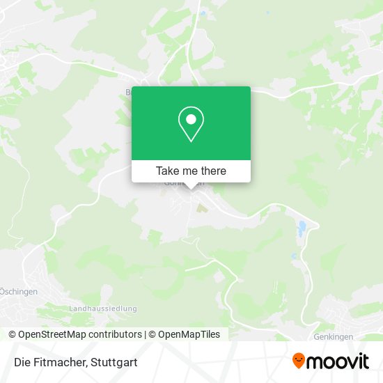 Die Fitmacher map